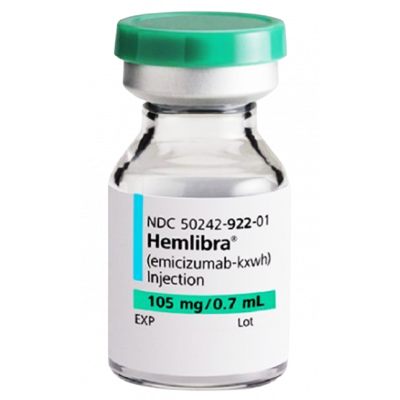 HEMLIBRA 105 MG / 0.7 ML ( EMICIZUMAB ) FOR SUBCUTANEOUS INJECTION 0.7 ML VIAL